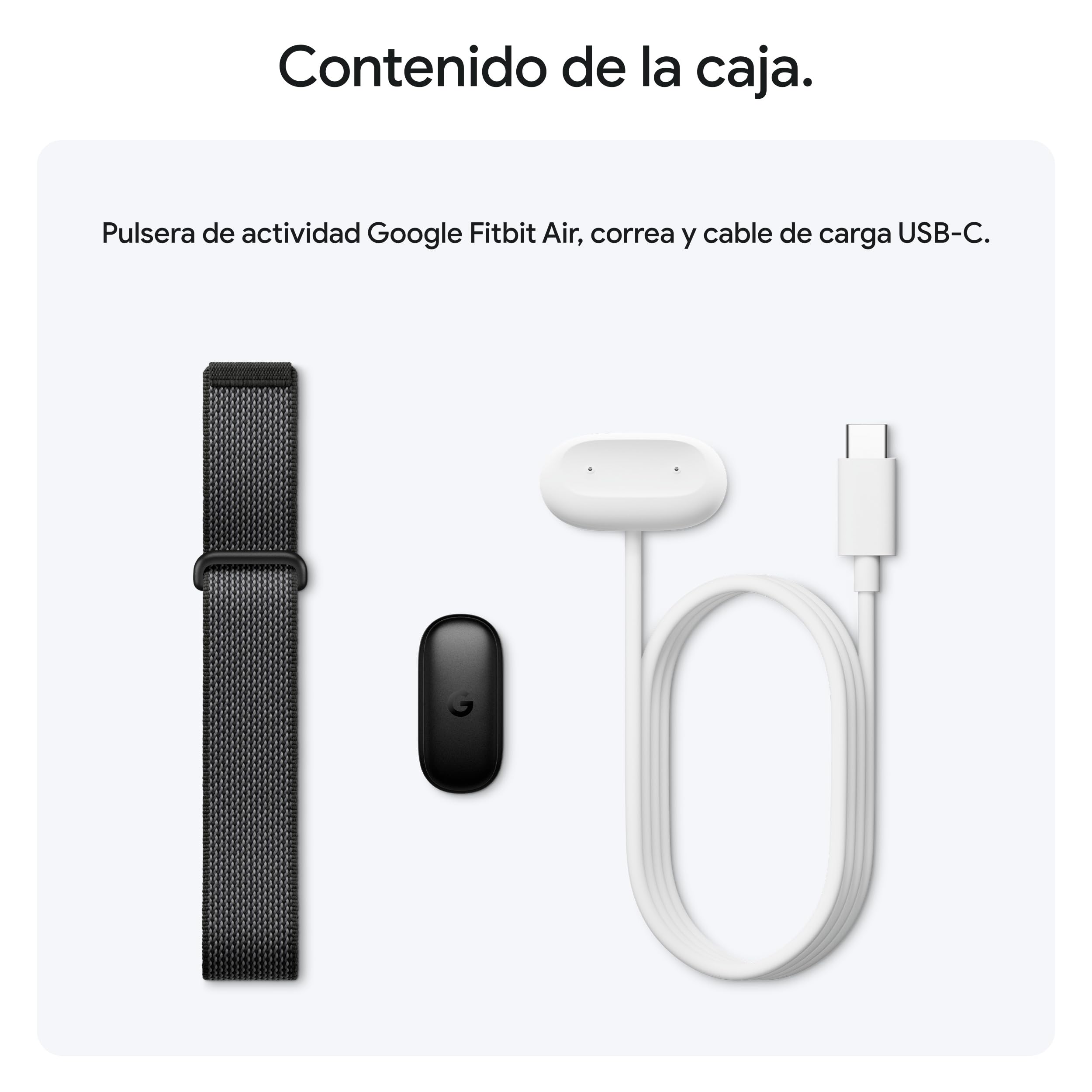 Google Fitbit Air - Pulsera de Actividad con monitorización de la Actividad física, la frecuencia Cardiaca y el sueño - Asesoramiento Personalizado basado en IA - hasta 7 días de batería - Lavanda
