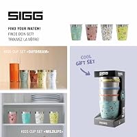 SIGG Gyerek Pohár Készlet 4 db 0,35L - Színes Rozsdamentes Acél Ivópoharak Fiúknak és Lányoknak, Otthoni és Utazási Használatra 5