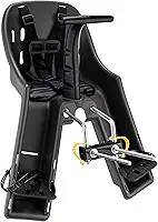 CADEIRINHA DIANTEIRA BABY BIKE GRAFITE COM PRETO