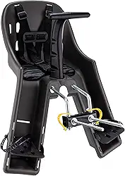 CADEIRINHA DIANTEIRA BABY BIKE GRAFITE COM PRETO