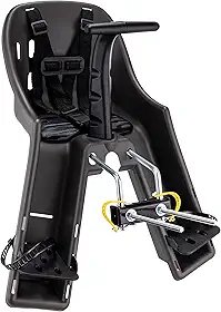 CADEIRINHA DIANTEIRA BABY BIKE GRAFITE COM PRETO