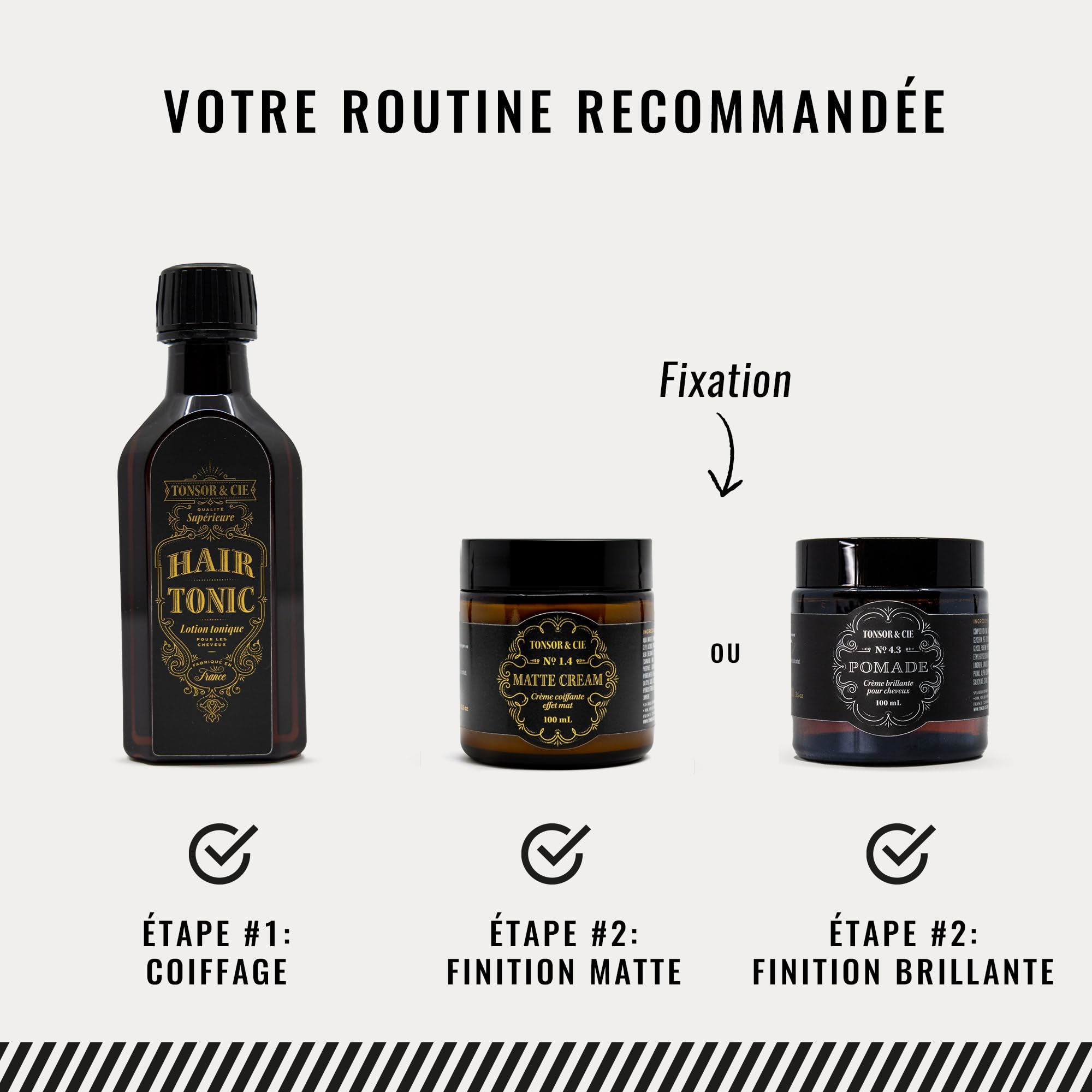 Tonsor & Cie - Hair Tonic Citrus 200 ml - Lotion Tonique Cheveux Rafraîchissante & Tonifiante - Parfume le Cuir Chevelu Sans Effet Gras - Soin Quotidien Naturel - Formulée et Fabriquée en France