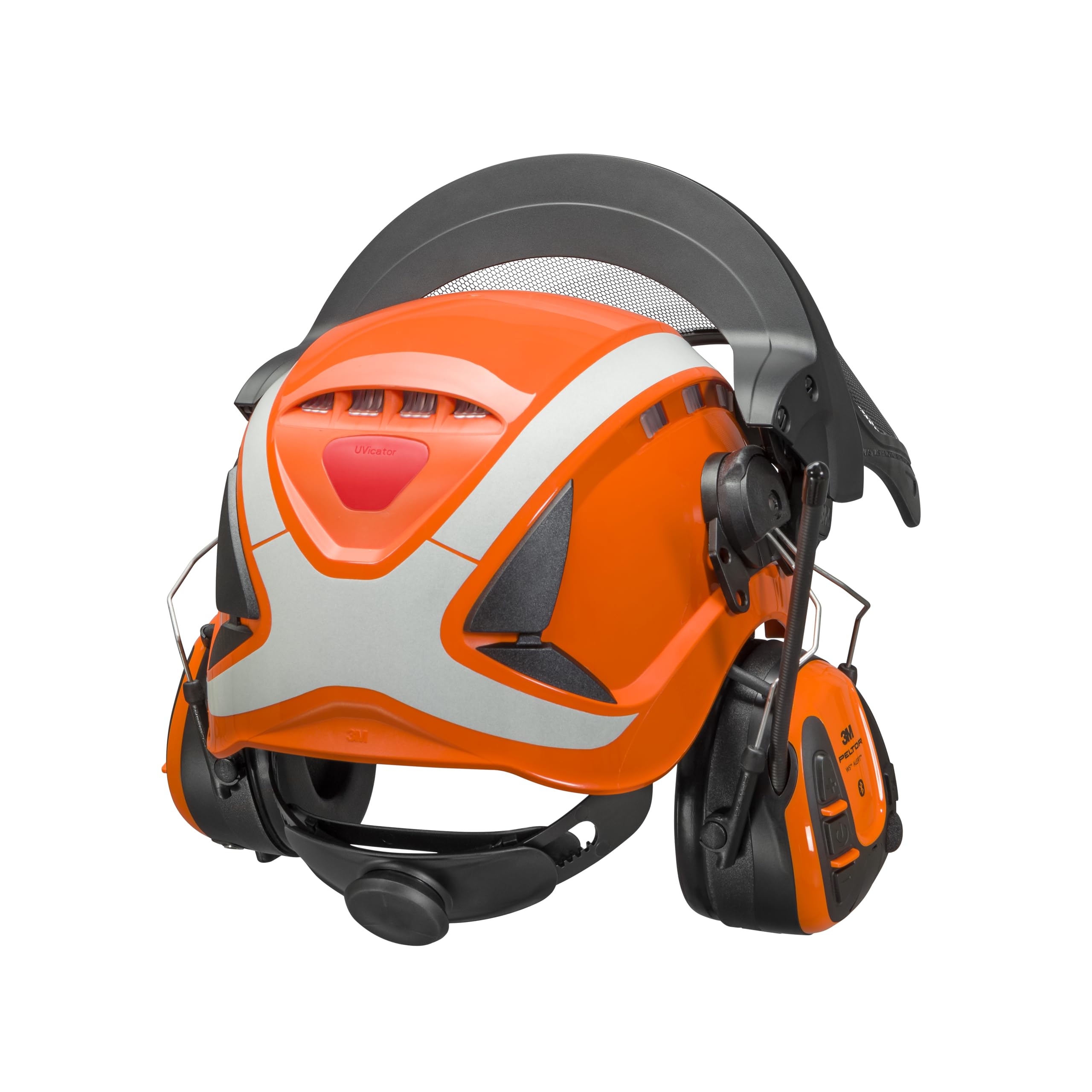 3M SecureFit X5500 X5500 X5500, Casco de protección para la silvicultura X4 | protección auditiva FH1 y 5J, Visera, X5507VX4FH15J-CE