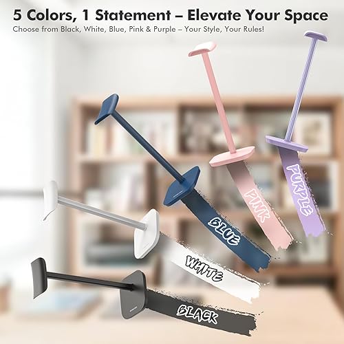 Miniatura 3 de Soporte para auriculares, soporte para auriculares de escritorio, soporte de aluminio para auriculares para sostener auriculares como Airpods Max,