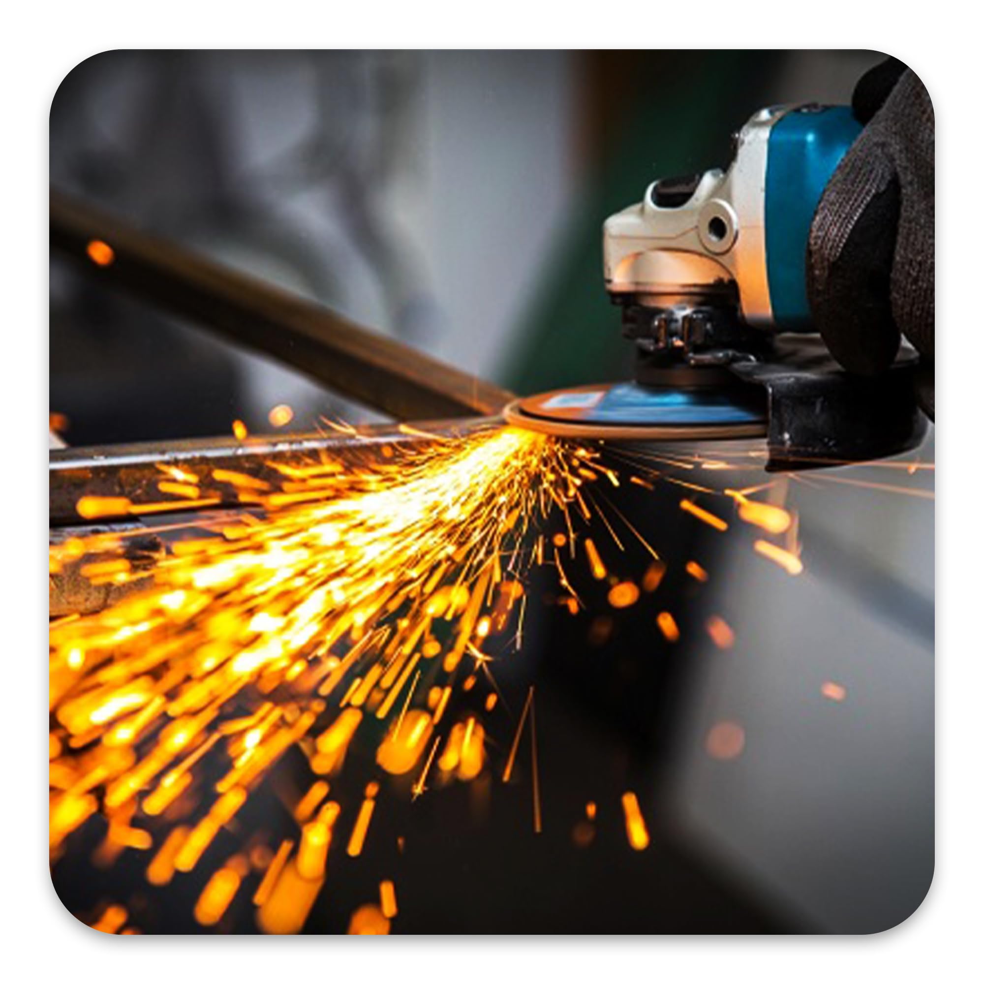 Disco Lamina Metal Discos Abrasivos De Lámina 125mm X 22.23mm - 10