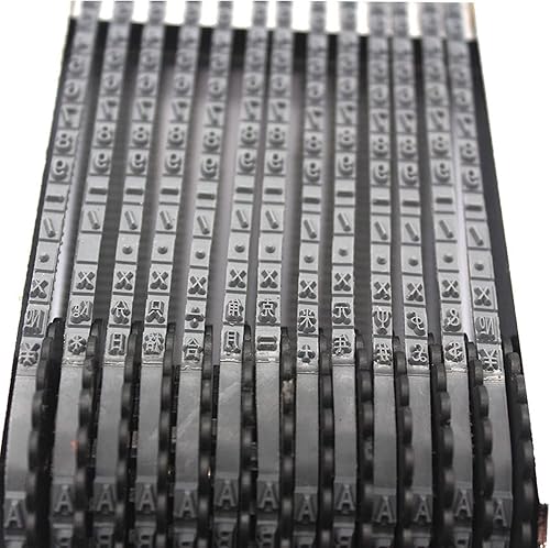 Miniatura 5 de Sello de fecha, sello de rodillo personalizado con símbolo del alfabeto inglés, sello de rueda rodante, multifunción, sello de numeración de