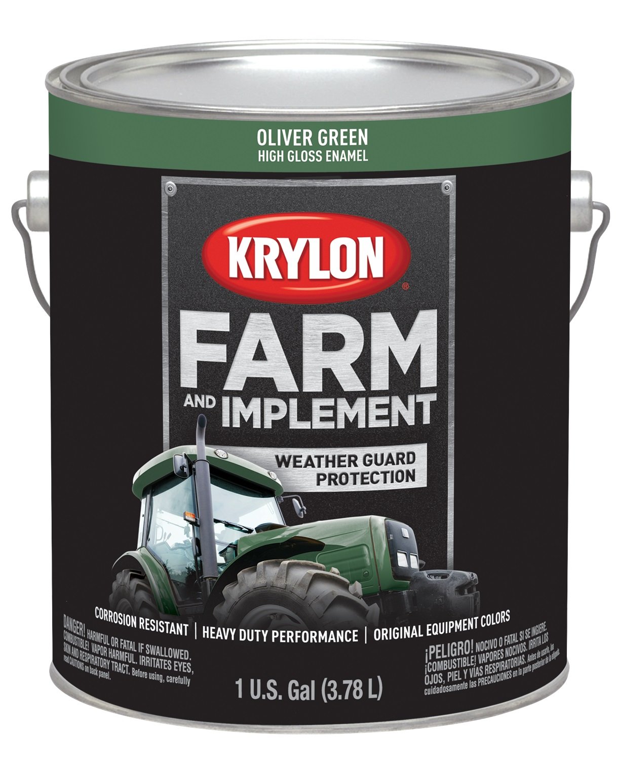 Krylon Farm &amp; Implement Paint Gallons Oliver Green, 1 Gallon (Pack of 1)