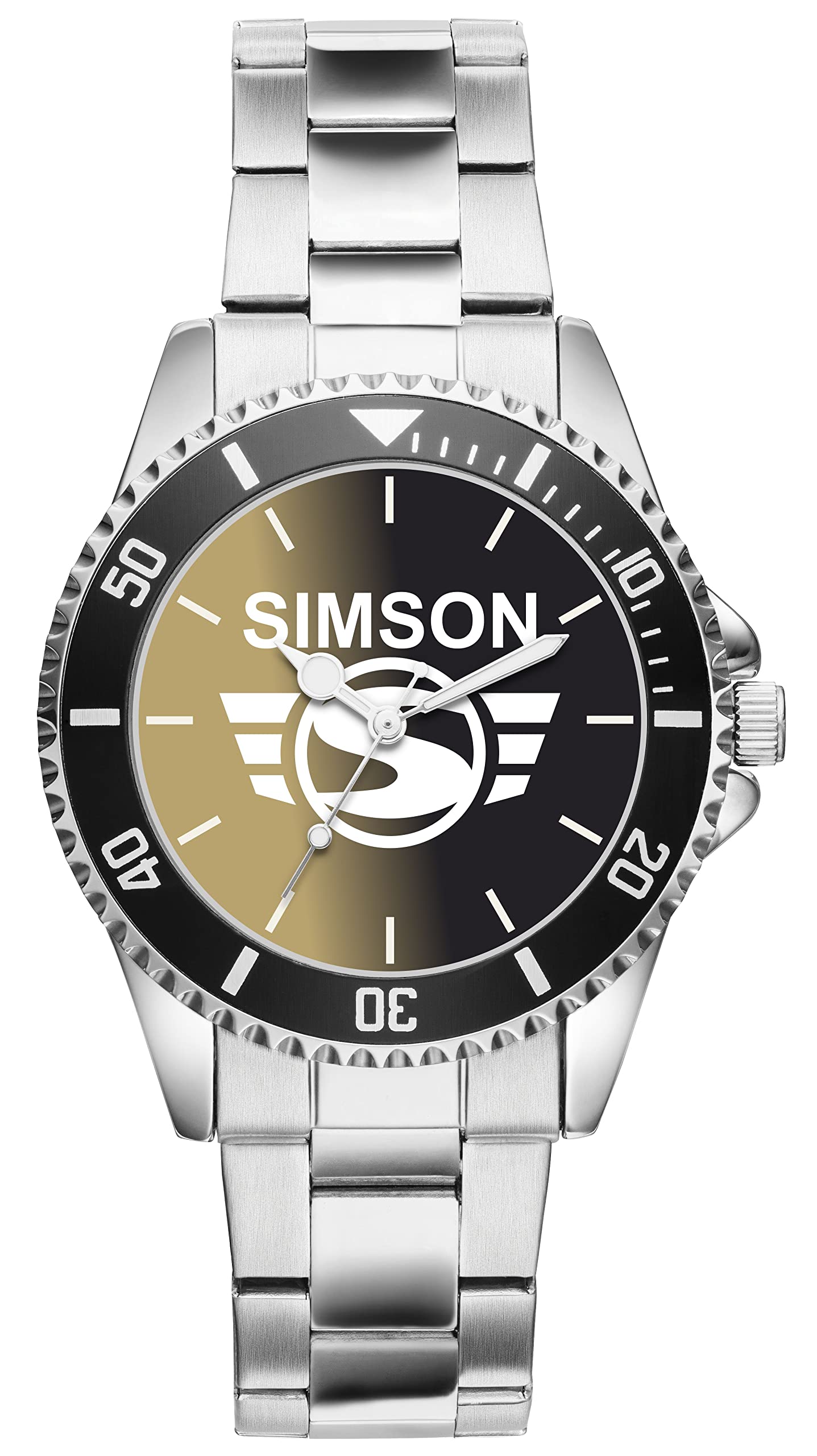 KIESENBERG Simson Armbanduhr Herrenuhr mit Simson Logo 9482