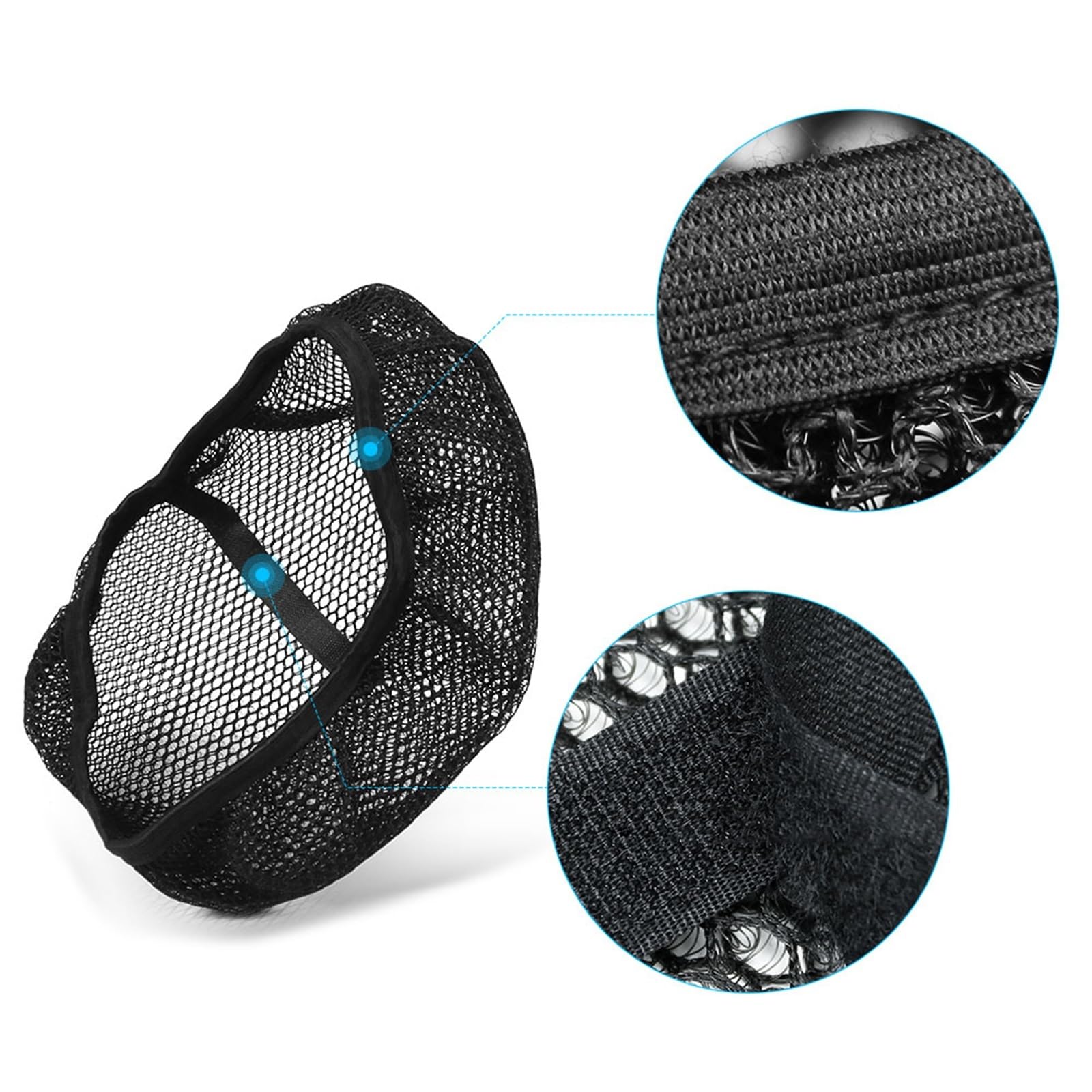 Cuscino Del Sedile In Nylon Per Conducente Con Copertura Di Raffreddamento In Rete 3D Per Benelli TRK 552 TRK552 X 2024- Accessori Moto