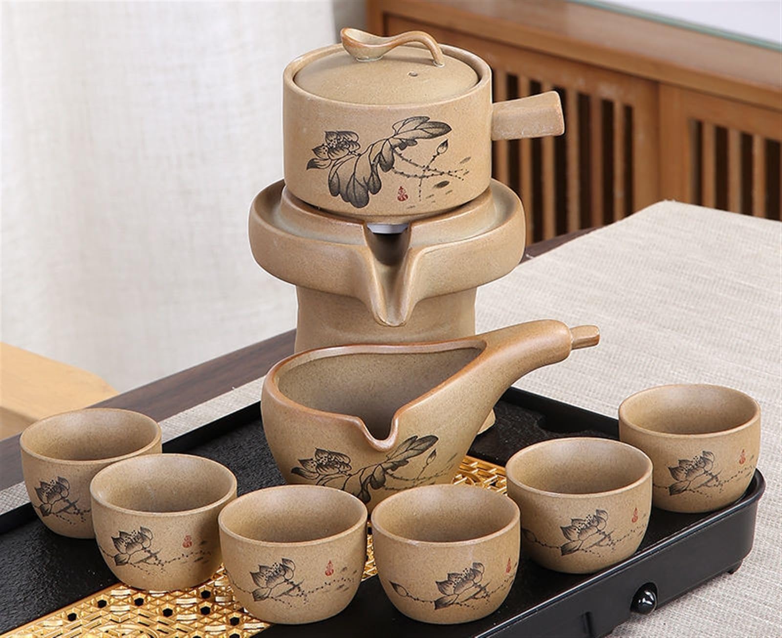 théière luycho tea pot ceramic tazza kung fu set 2... - Vicedeal
