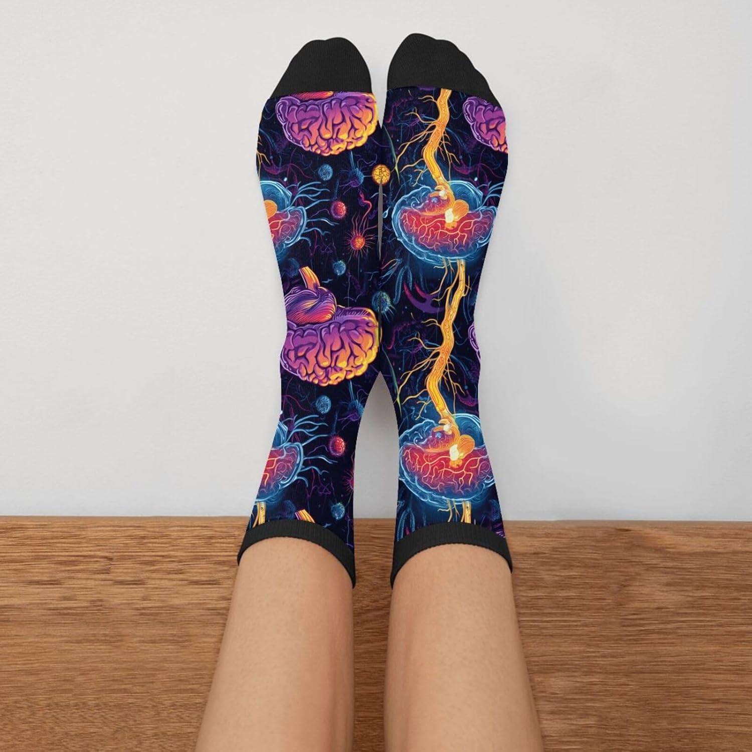 Funny Novelty Socks Casual Athletic Crazy Cute Crew Socks For Women Men - Image 3