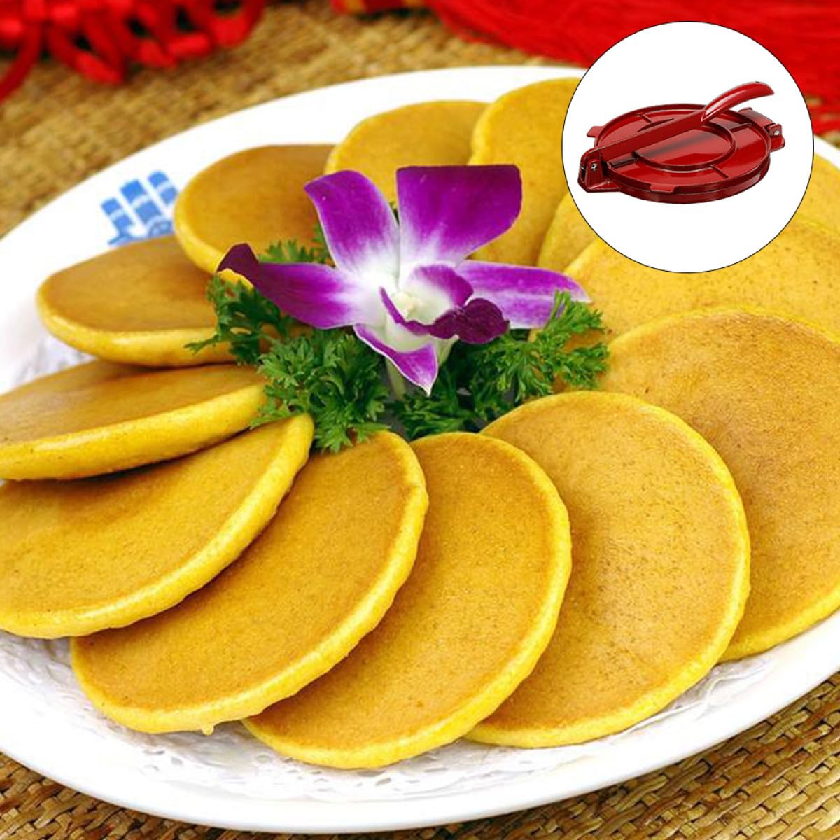 Prensa Roja de Aluminio de Redonda Tortillas, para Aleación