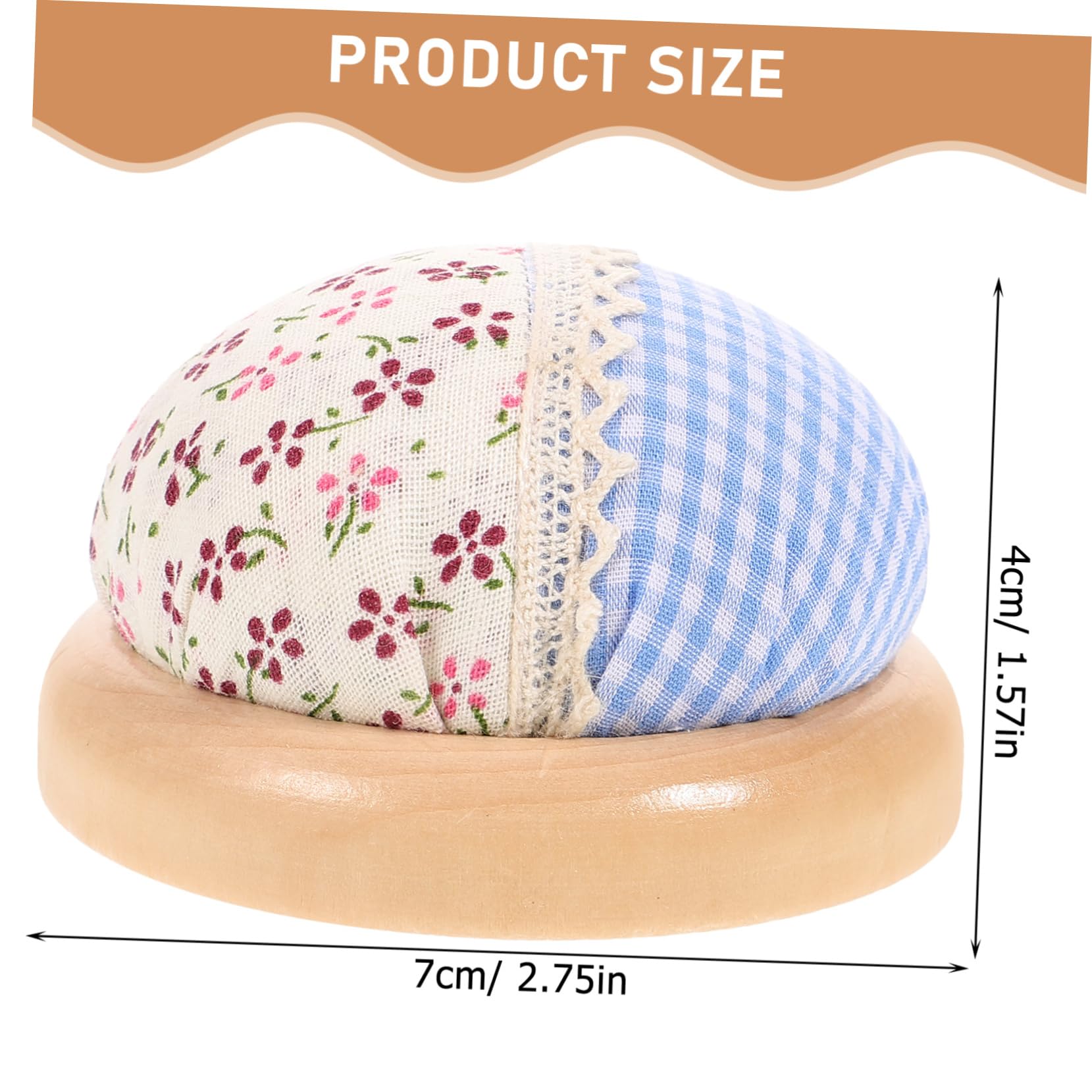 IWOWHERO Reusable Pin Cushion for Daily Use Cute Sewing Needle Holder Embroidery Supply Convenient Needle Organizer with Reliable Material for Easy Storage and Accessibility