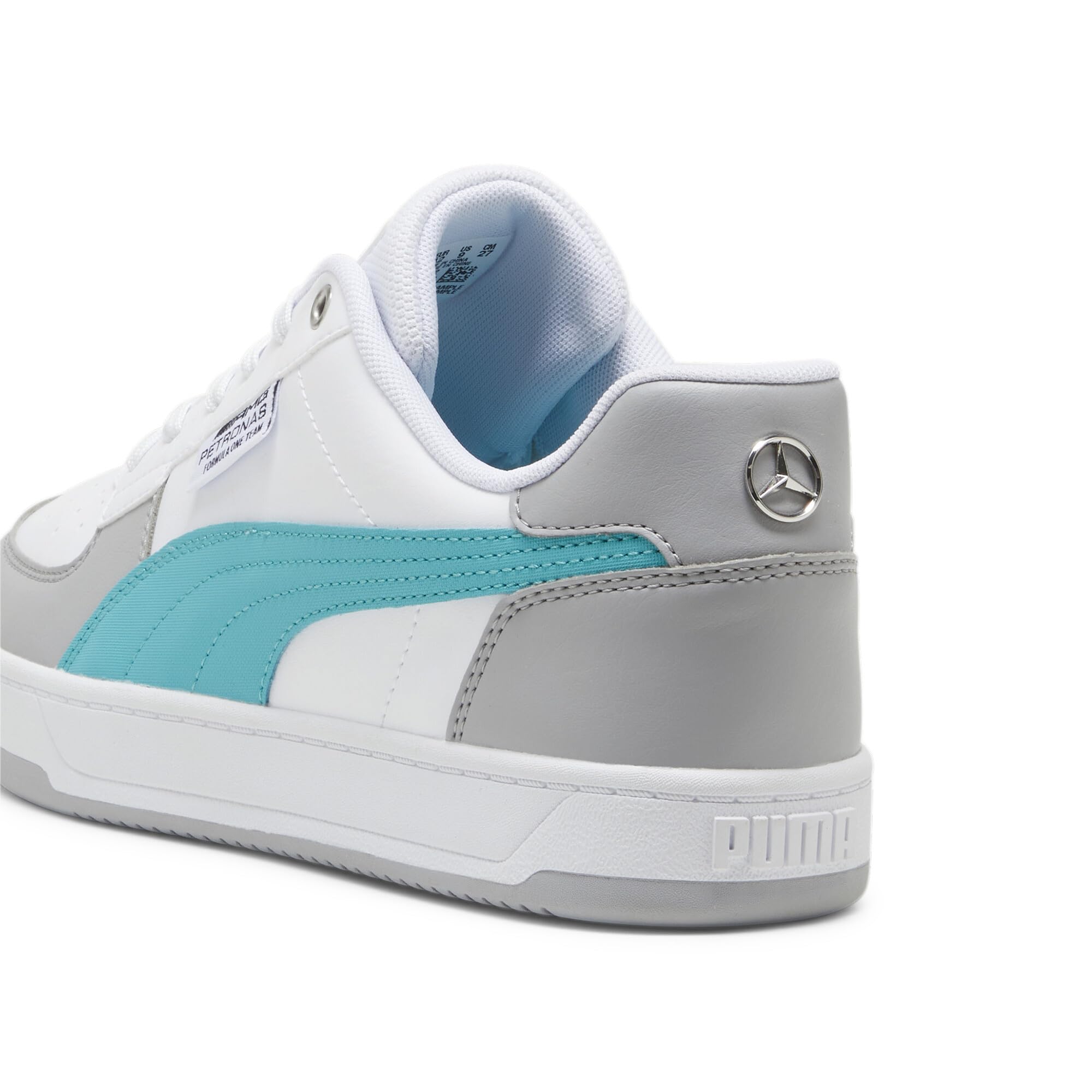 PUMA Zapatillas Mercedes-AMG Petronas Caven 2.0 42 White Sheen Green Team Silver Gray