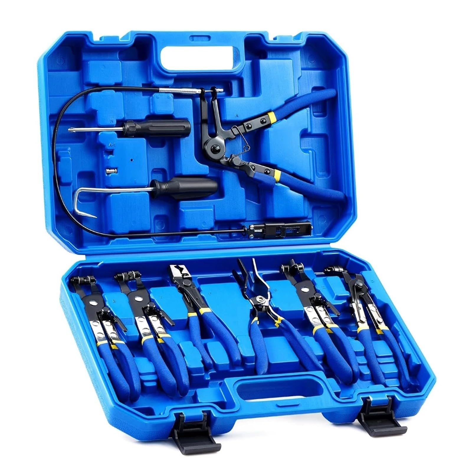 Pinza Per Fascette Set di pinze for fascette stringitubo da 9 pezzi