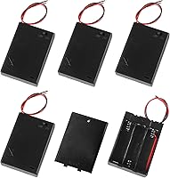 Vista 18 de 3 unids 2 AA titular de la batería USB hembra Socket 2 AA caja de batería titular con cubierta e interruptor de encendido/apagado