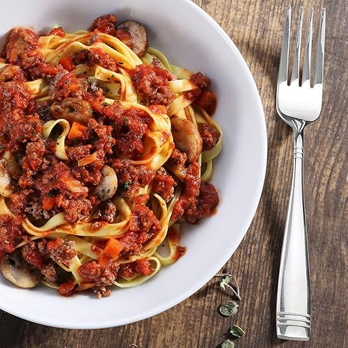 Miniatura 7 de Tenedor de acero inoxidable, 8 pulgadas, juego de 12