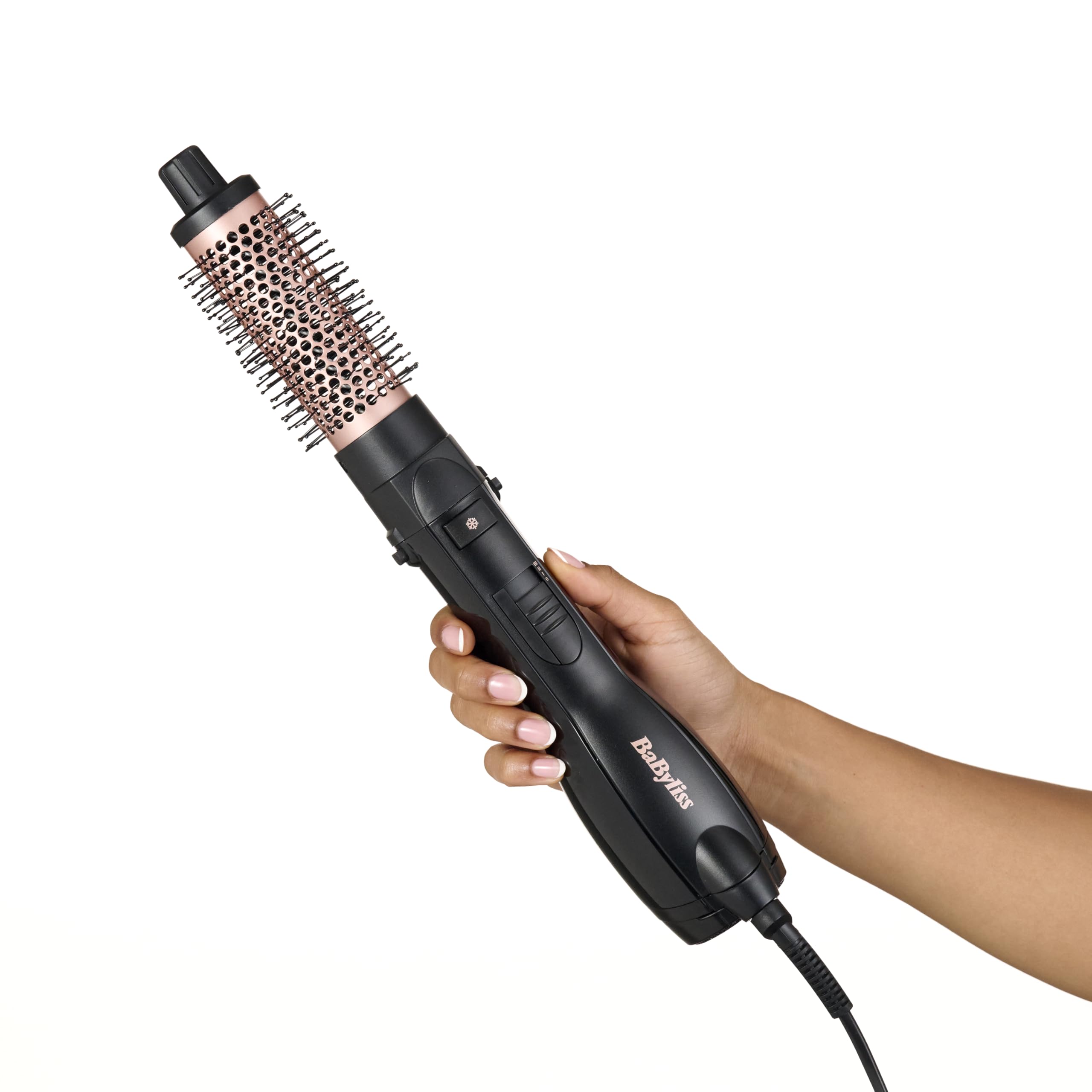 BaByliss Smooth Finish 1200 Cepillo de Aire Caliente 4-en-1 AS122E 1200W