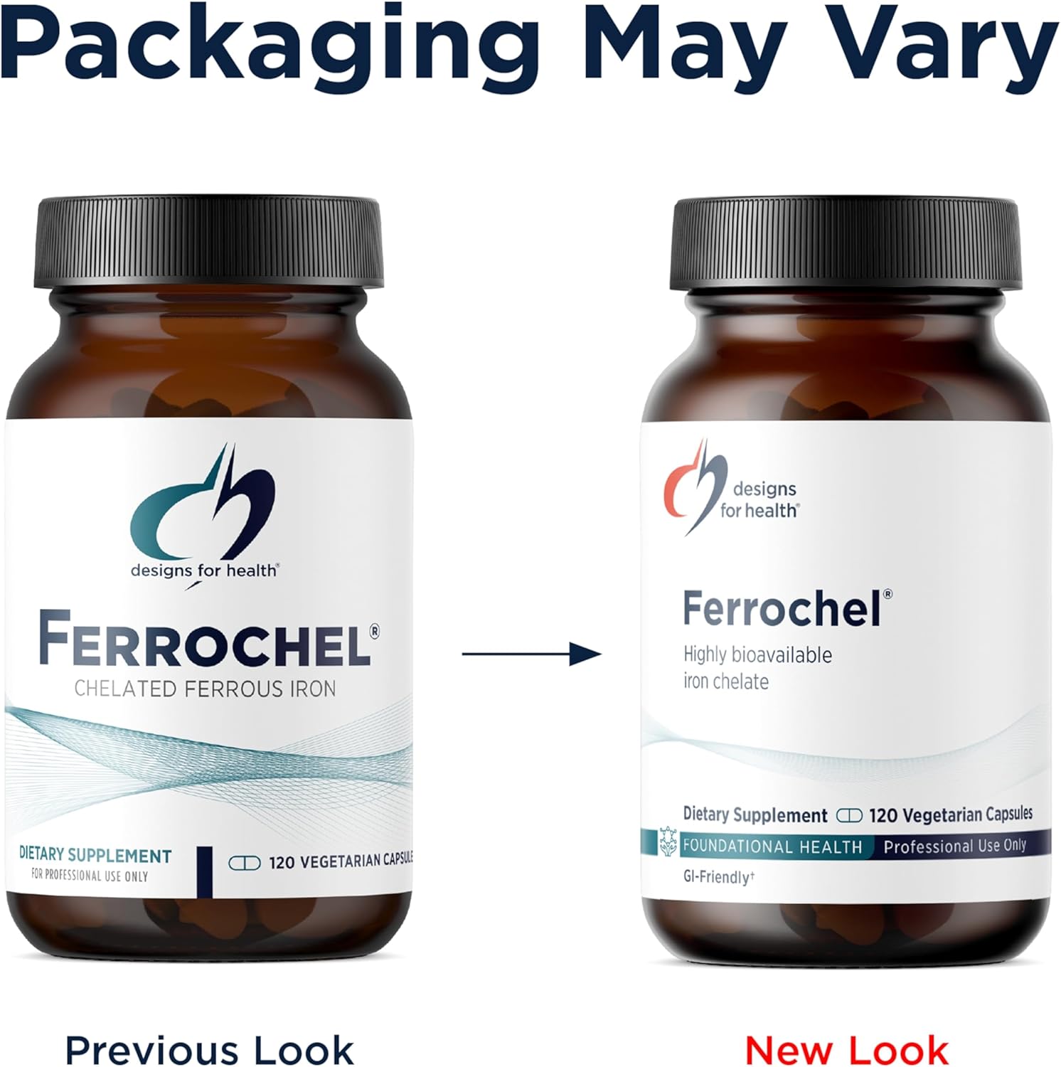 Designs for Health Iron – Vital for Energy Production, Immune & Brain Health, High Absorption Ferrochel Chelated Iron for Women & Men as Ferrous Bisglycinate Chelate – Pregnancy Safe (120 Vegan Caps) - Image 4