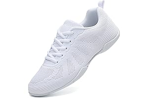 Girls Black Cheerleading Shoes Cheer Dance Shoes Girls Cheerleading Dance Shoes Athletic...