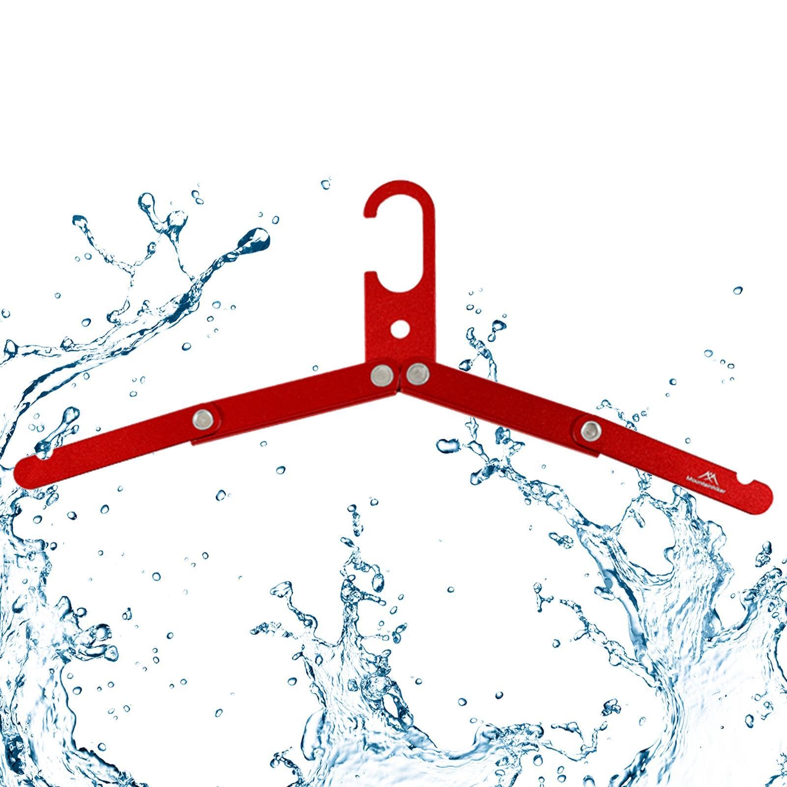 Folding Hangers For Clothes | Aluminum Alloy Travel Hangers Foldable,Travel Hangers Metal Heavy Duty, Portable Space Saving Travel Hangers For Camping Cruise Hotel Space-saving