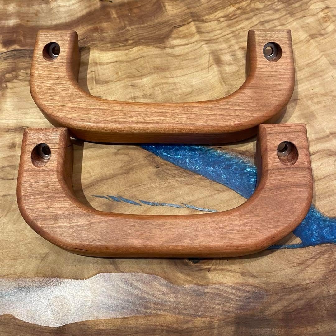 ブラックチェリーアシストグリップ　ハイエース用　Ａピラー2個セット ブラックチェリーアシストグリップ ハイエース用 Aピラー2個セット