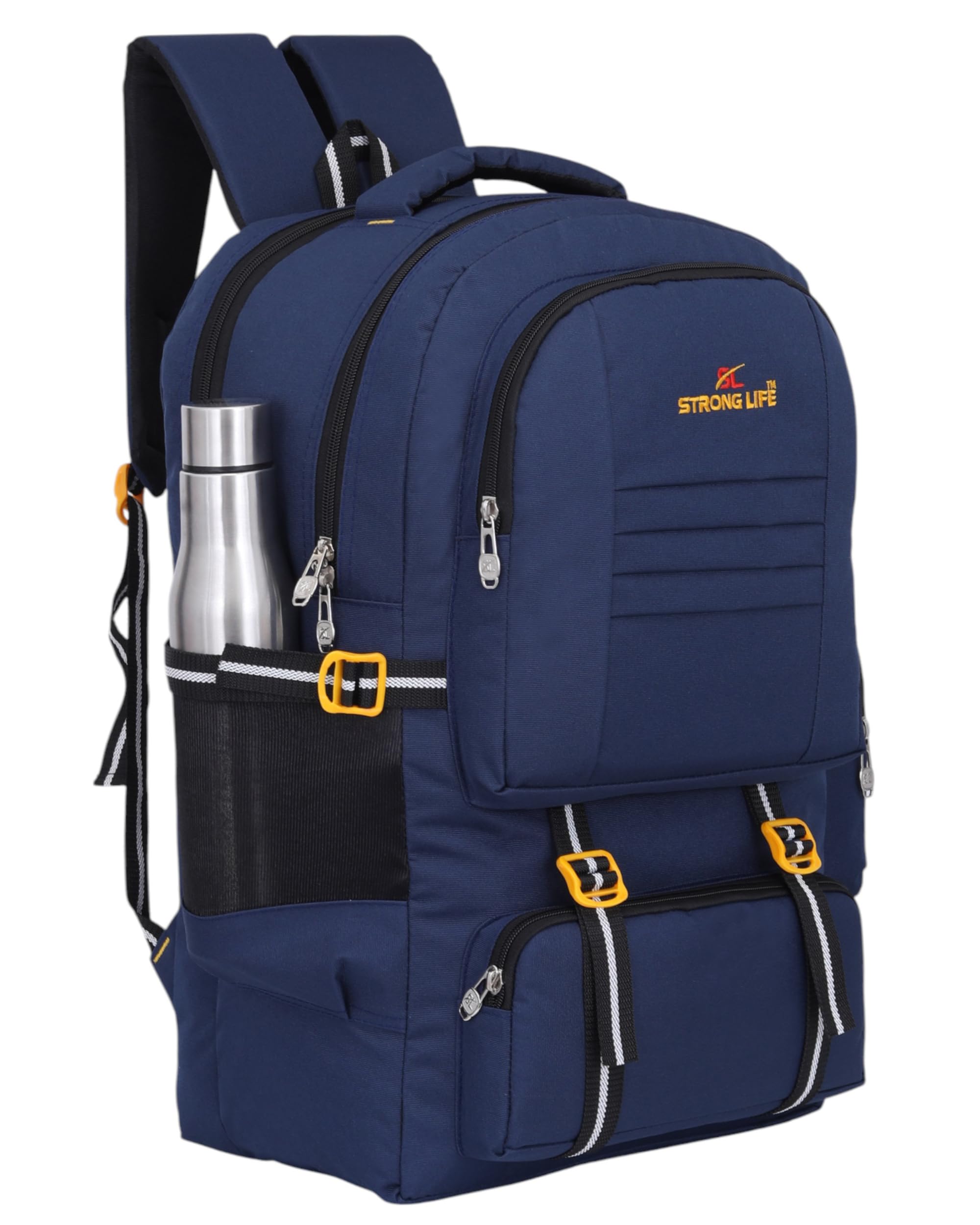 STRONG LIFE 50 Litres Unisex Travel Tourist Rucksack Backpack for Outdoor Sports Camp Hiking Trekking Bag for Men and Women-image-28