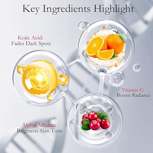 Miniatura 5 de WMK Eliminador de manchas oscuras para cara, suero corrector de manchas oscuras para manchas solares, manchas de la edad, manchas marrones,