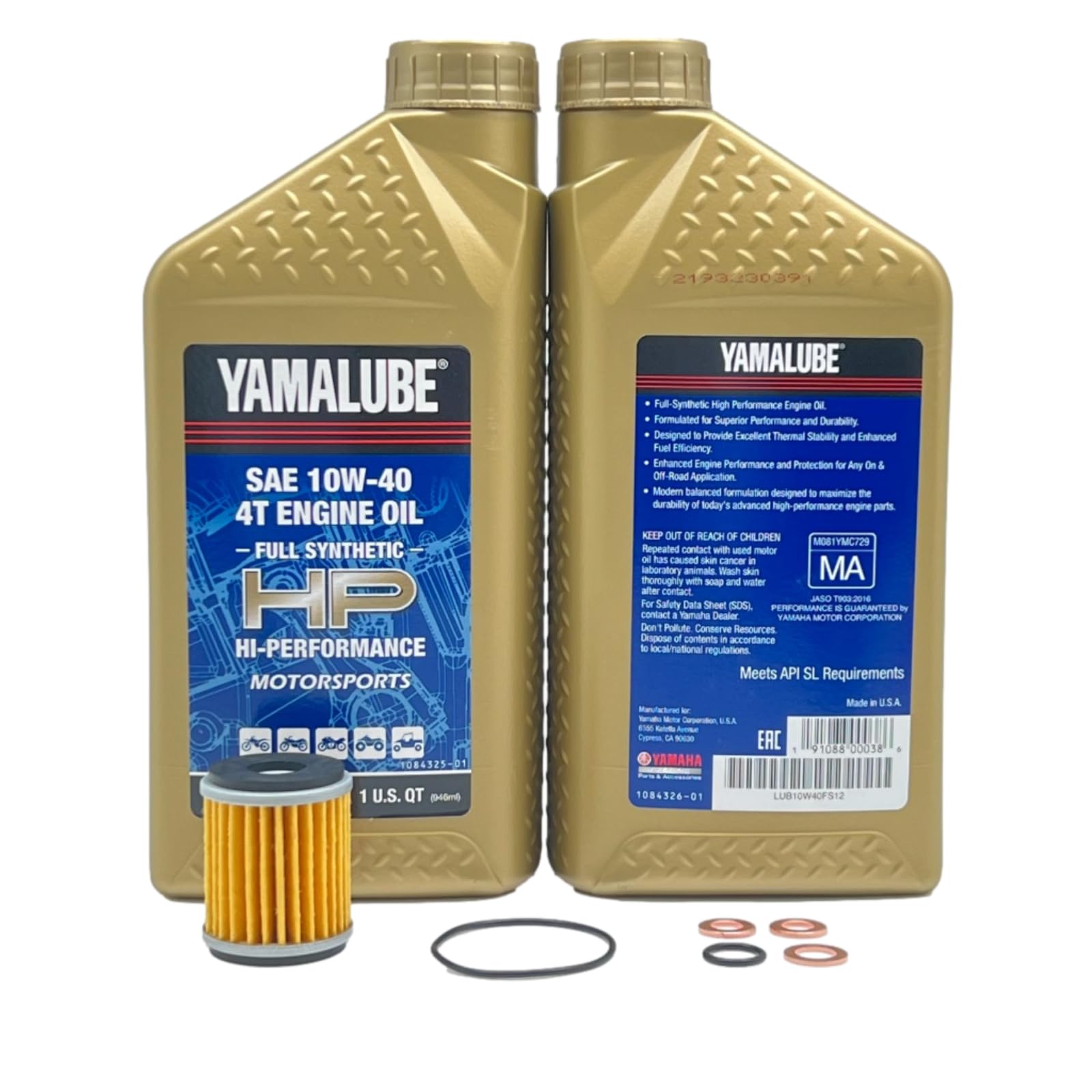 Amazon.com: Yamaha Yamalube EFI Full-Synthetic Oil Change