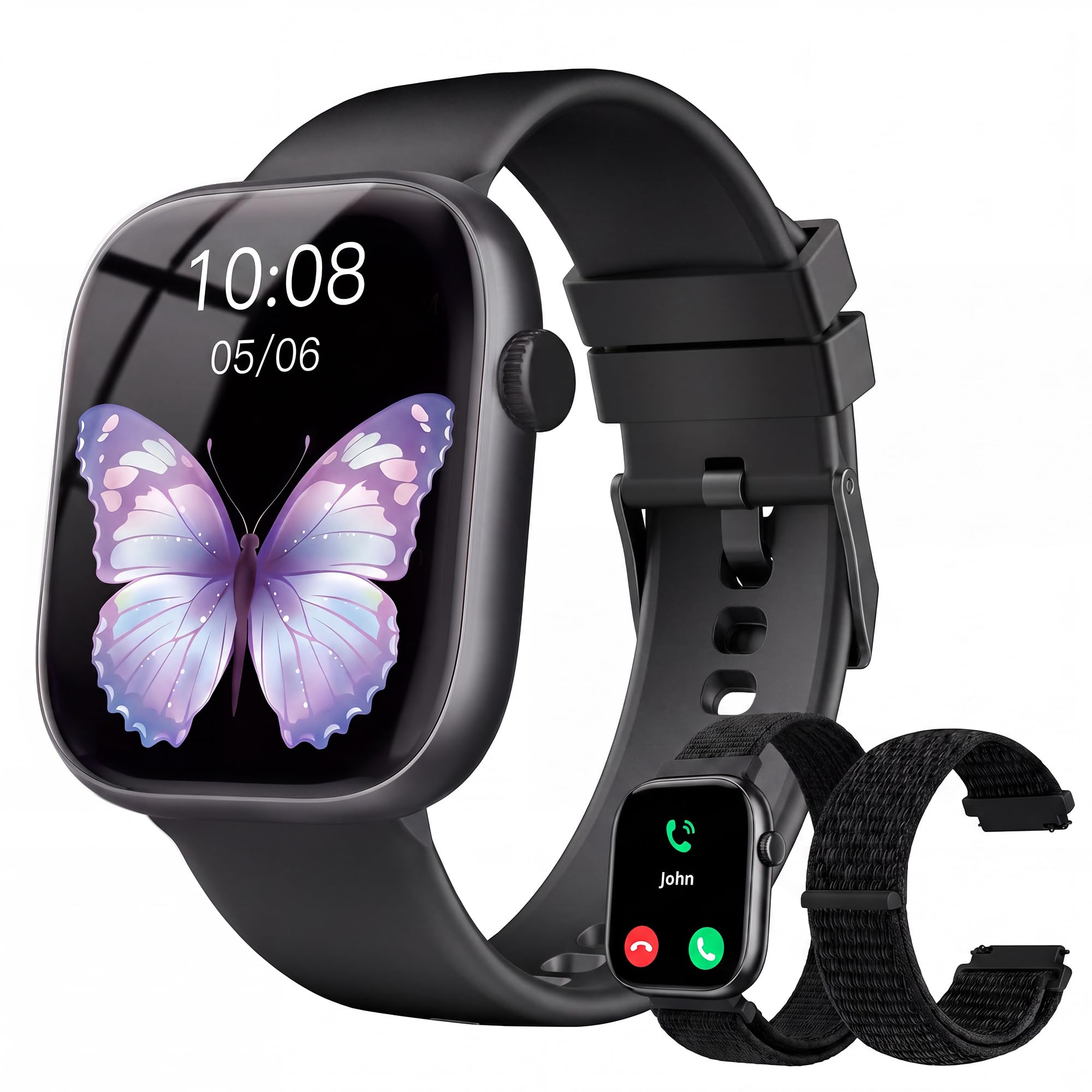 Photo 1 of KIPTUMTEK Smartwatch with 1.83" HD Touchscreen and Bluetooth Calling