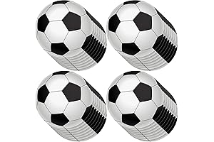 Yexiya 32 Packs Soccer Ball Design Paper Lanterns for Parties