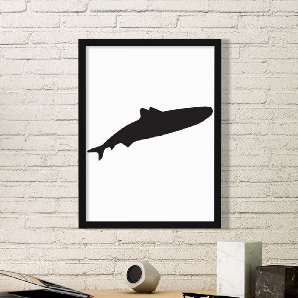 Décoration murale requin féroce pour apporter une touche marine moderne dans votre salon ou bureau