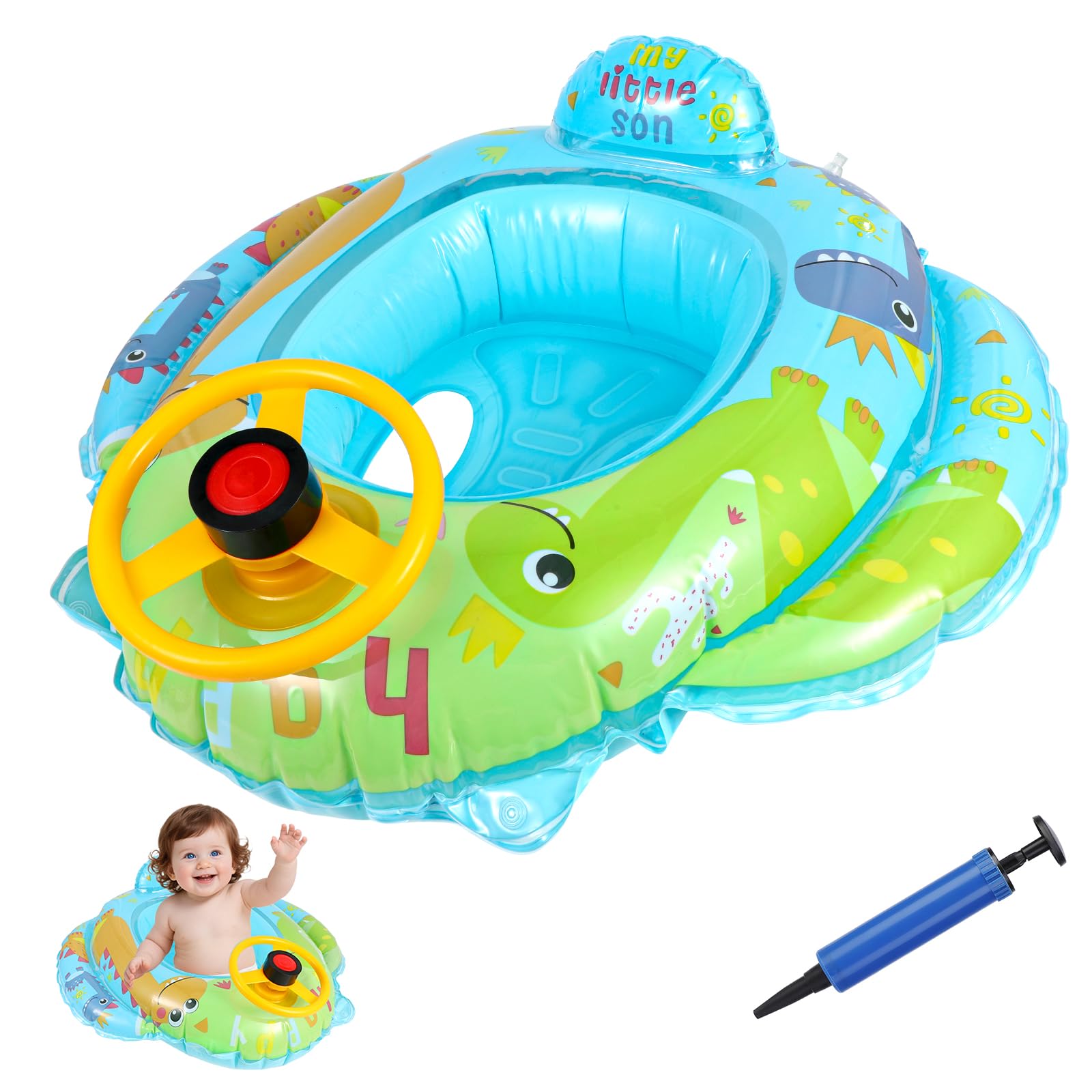 Baby Swimming Ring Dinosaurs