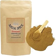Cannelle de Ceylan en poudre 500gr. Origine Madagascar. Sachet refermable. "Agriculture durable"