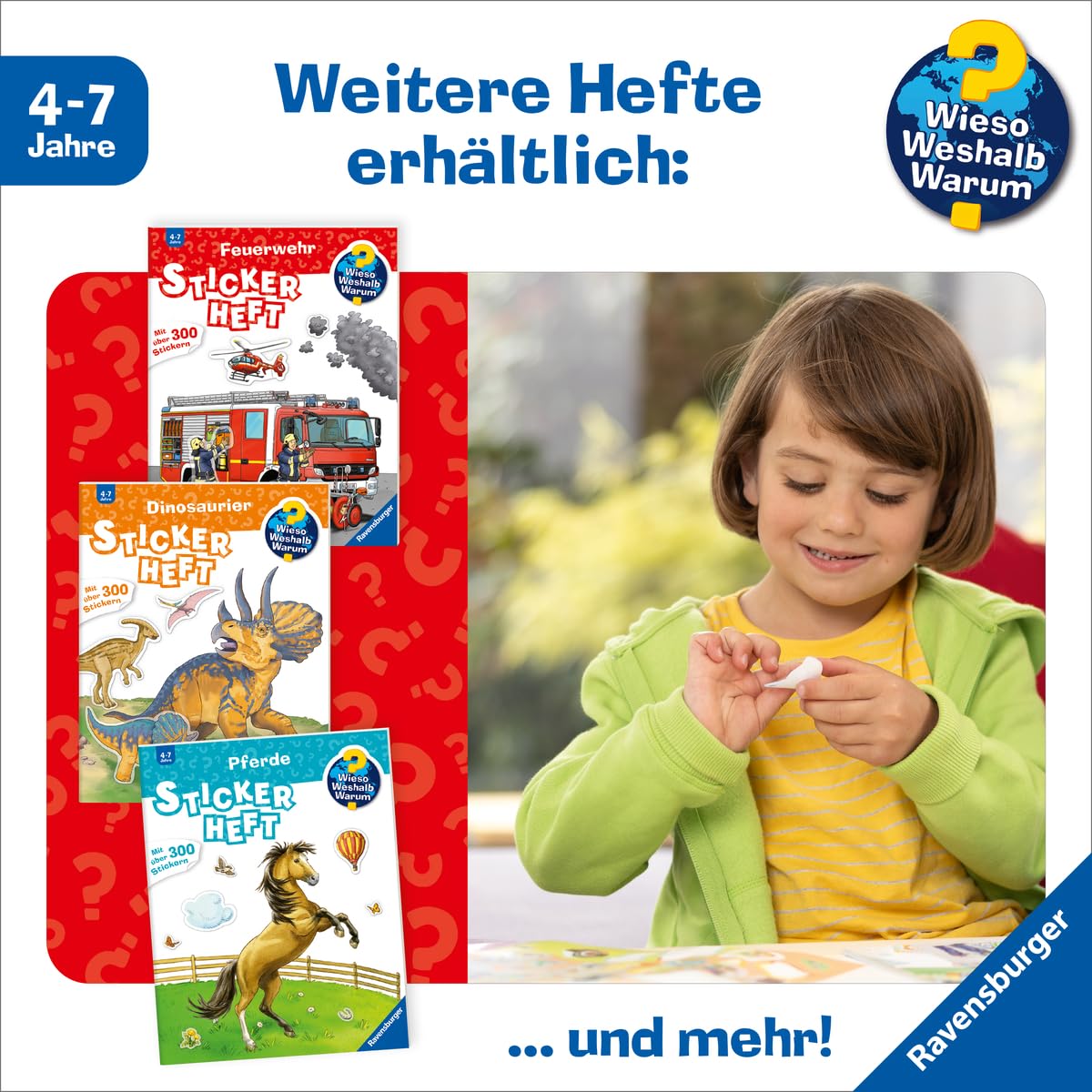Wieso? Weshalb? Warum? Stickerheft: Fußball