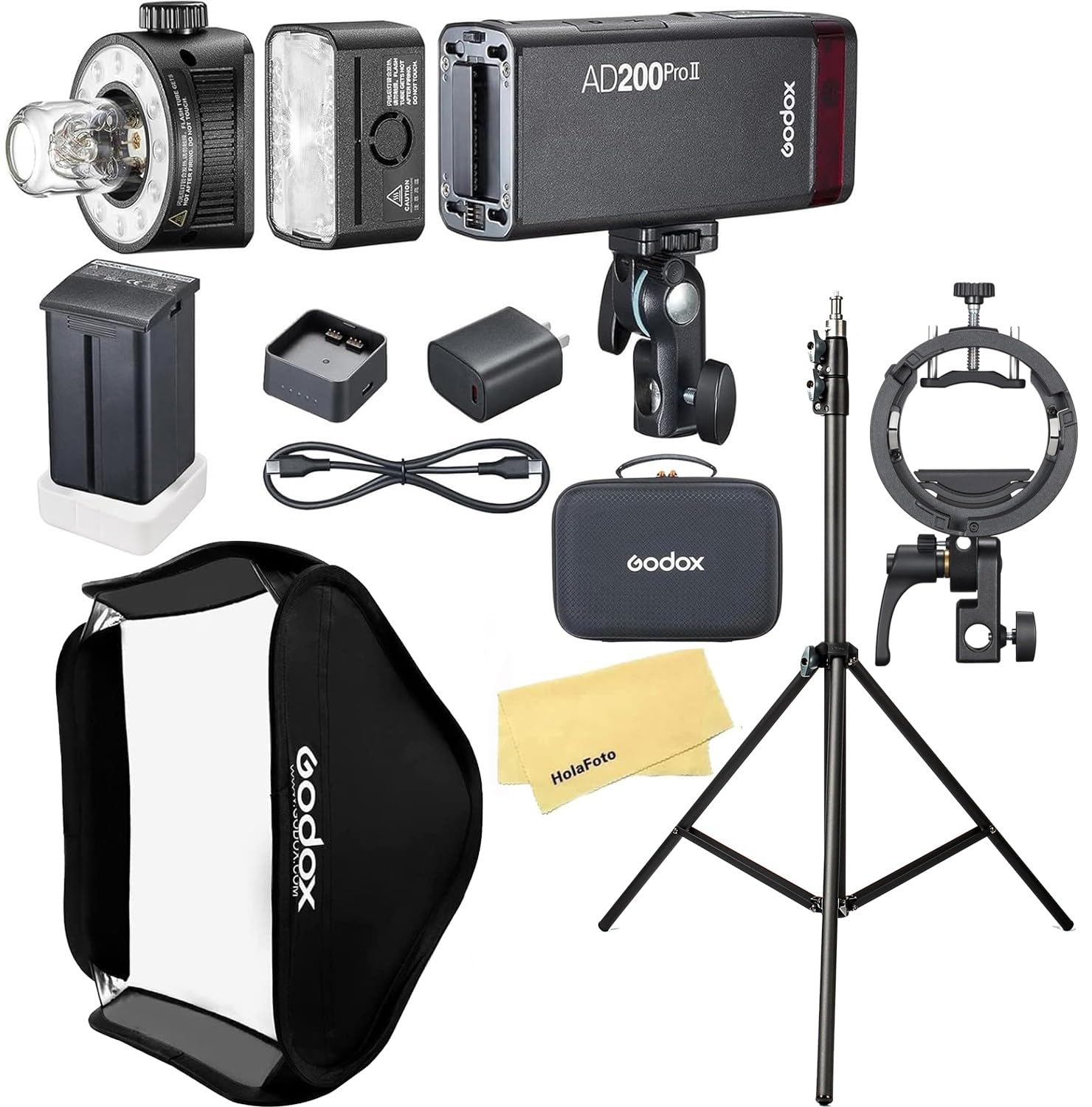 Amazon.com : Godox AD200 Pro II AD200Pro II AD200ProII TTL Pocket