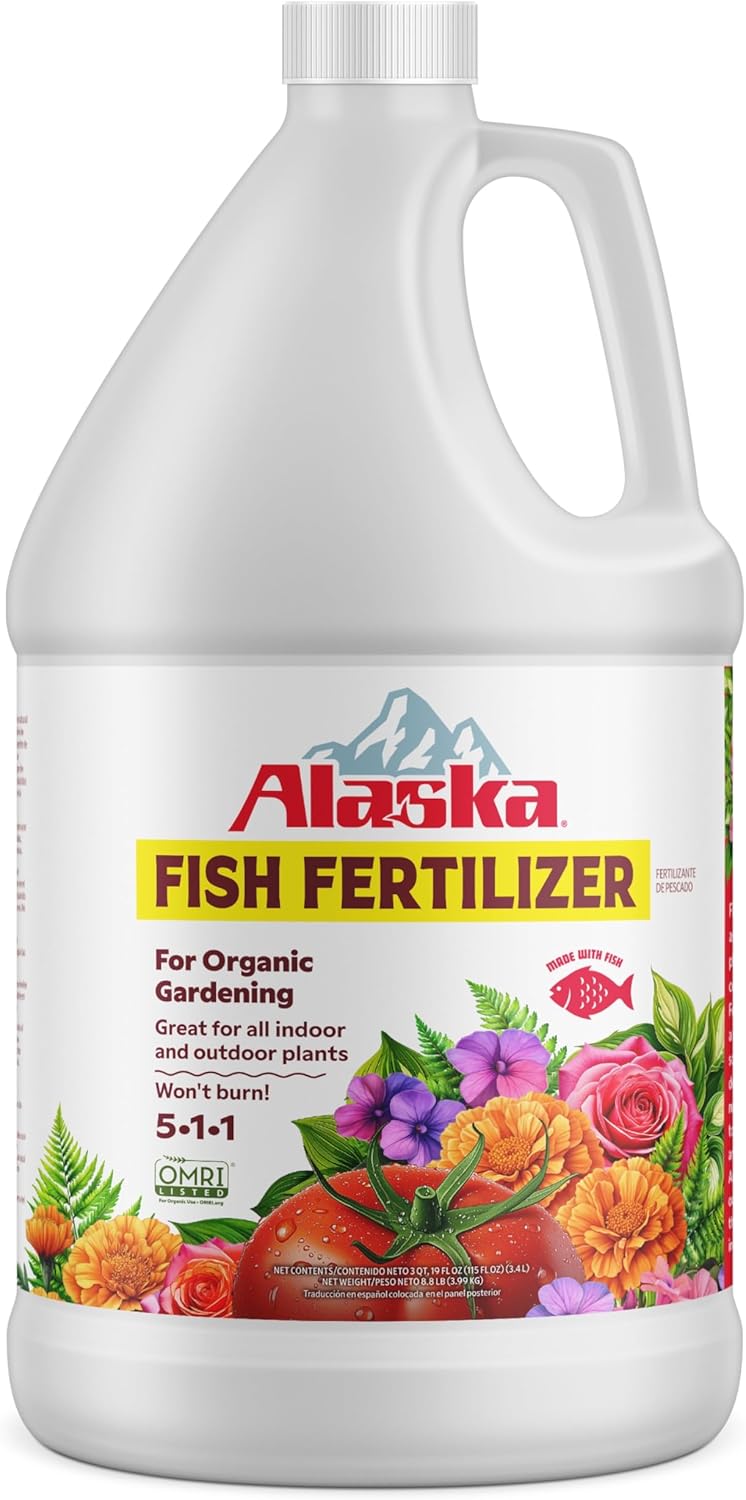 Alaska Fish Fertilizer OMRI Listed 5-1-1, 115 oz - Image 9