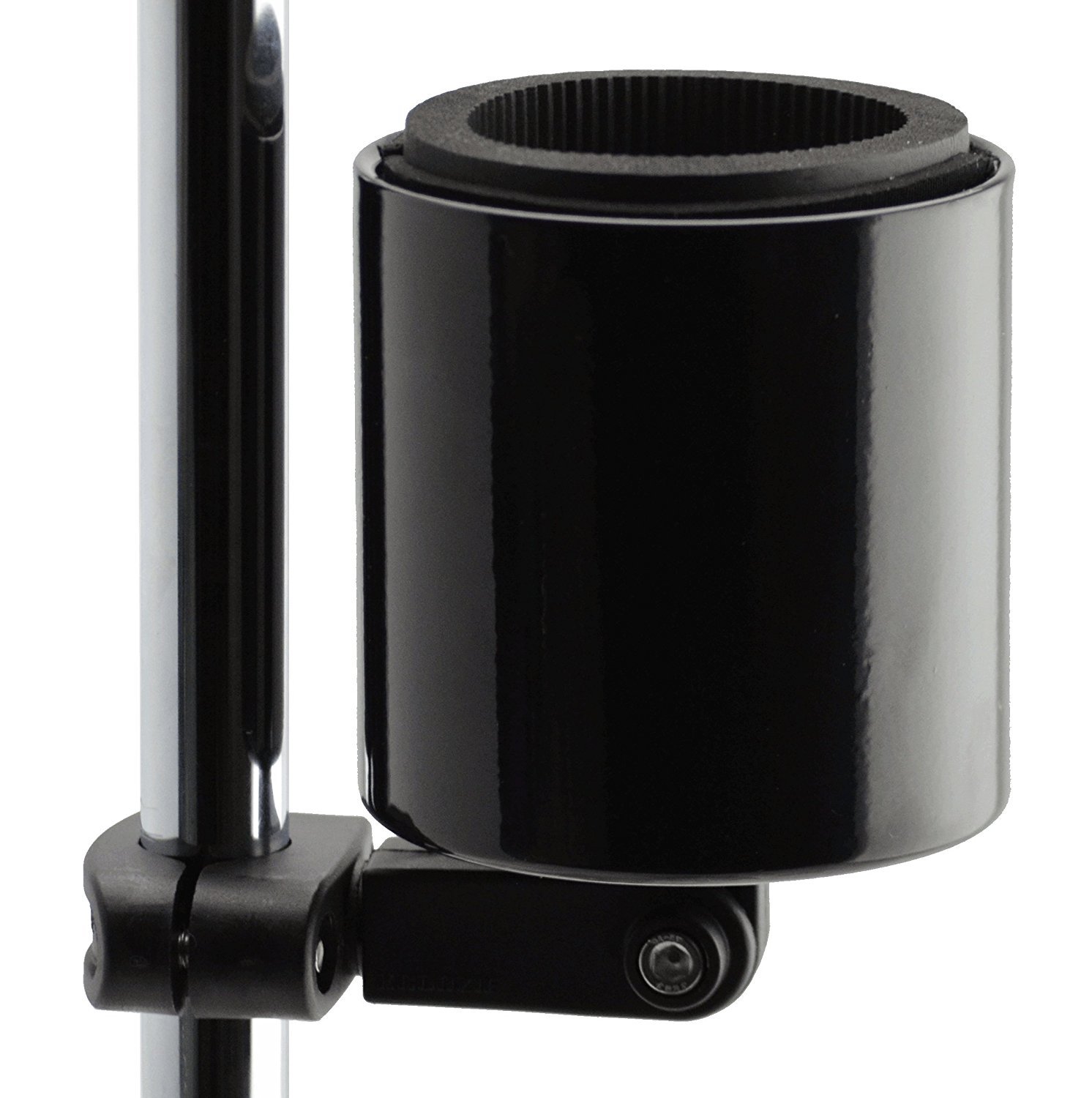 Kroozie Deluxe Bike Bottle Holder – Universal, Stainless Steel Bike Cup Holder for Handlebars – For Vertical or Angled Bars & Drinks up to 48 Oz. –