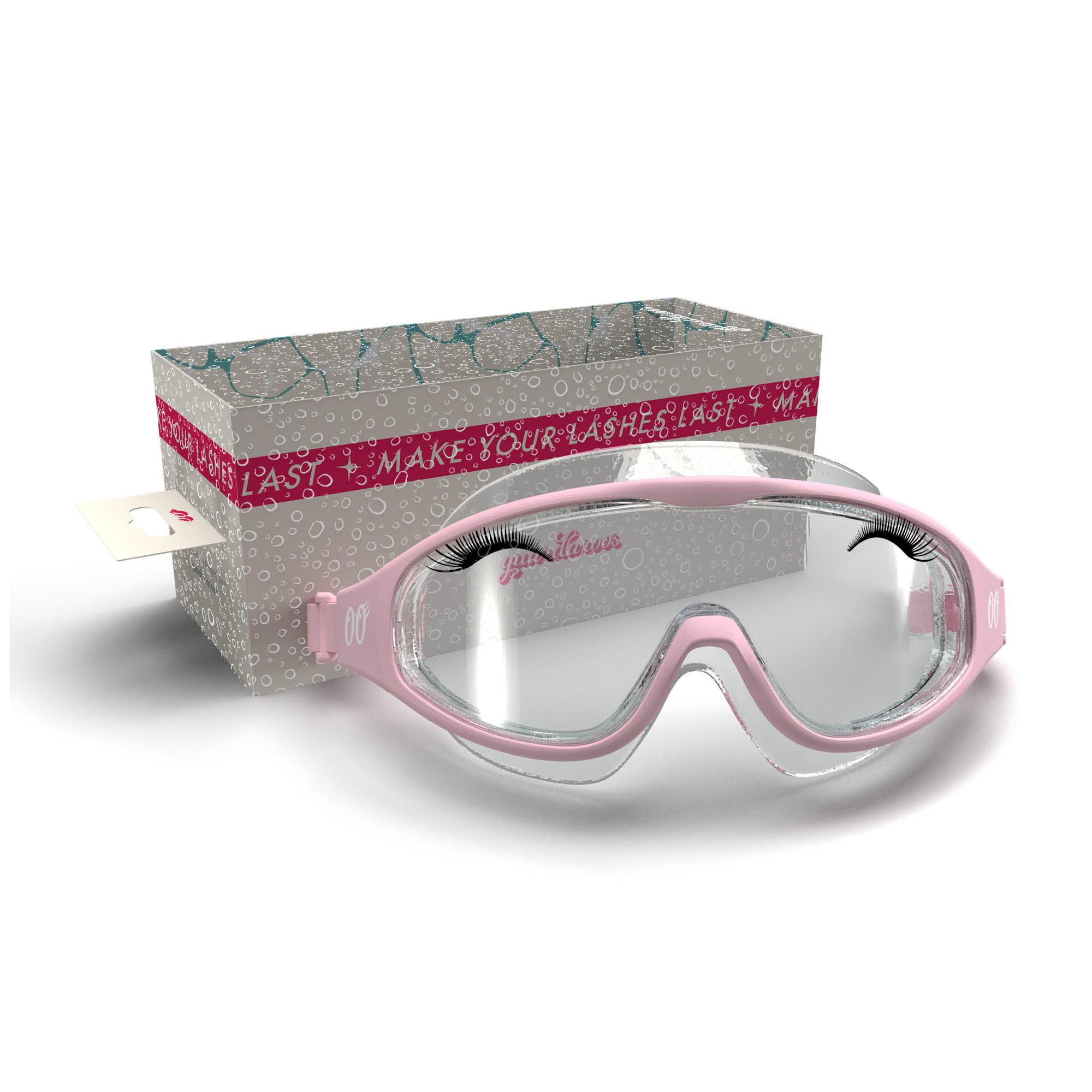 Photo 1 of guardaroos Eyelash Extension Shower Goggles - Pink