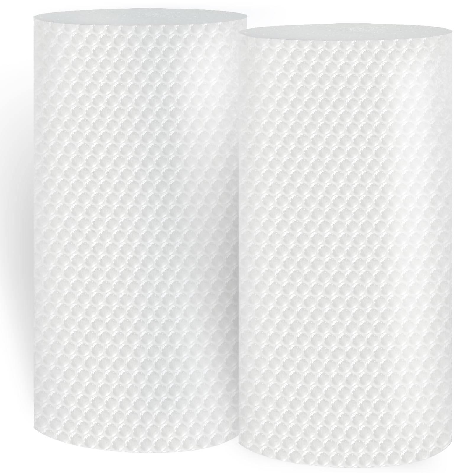 High-PQ Lightweight Bubble Cushioning Wrap Roll, Nylon Bubble Cushioning Rolls, Fragile Packing Supplies for Shipping, Mailing and Moving Packing Supplies(2 Roll 16"X394'')