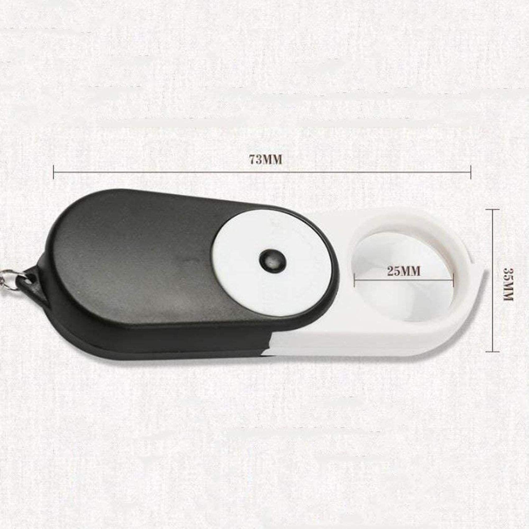 MRKU Lupa Gafas de Aumento, lupas, Lupa de Mano 3X, Lente HD sin Montura para Lectura, reparación de Manualidades, Lupa