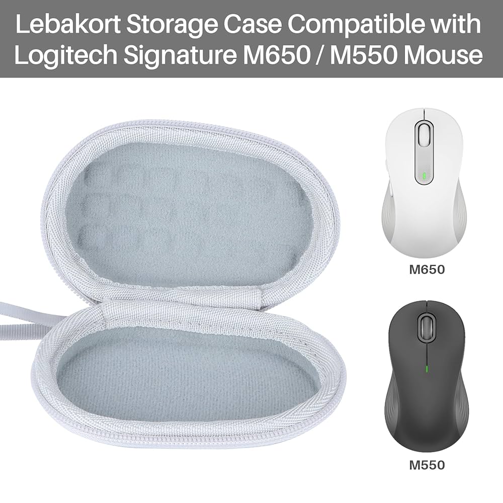Lebakort Mouse Case Compatible With Logitech Pebble 2 M350s