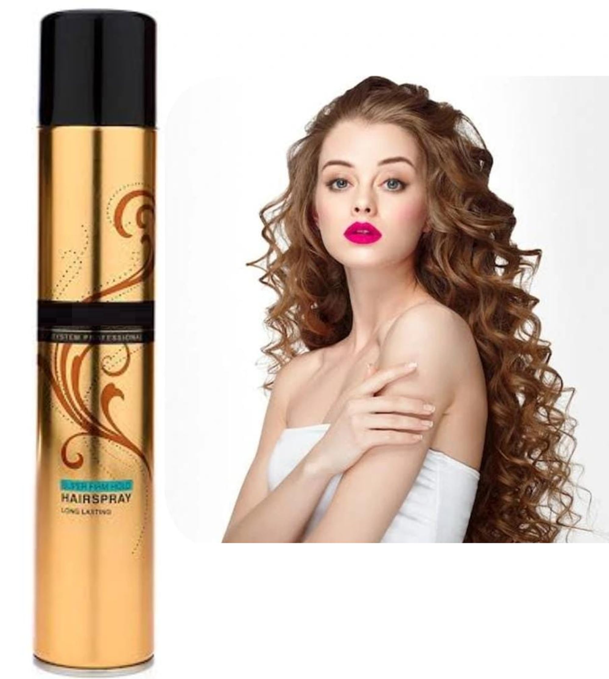 Nova Gold Super Hold Hair Spray For Men & Women of All Hair Types | Professional Strong Hold Hair Styling Spray | No Stiffness & Natural Finish (Pack of 1, 400 ML)-image-13