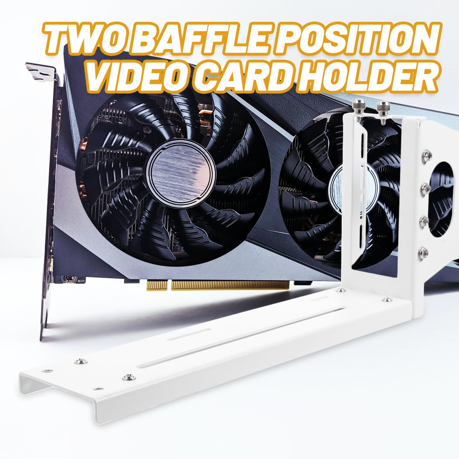 Supporto Verticale per Scheda Grafica Gpu Staffa Gpu Angolo Retto Supporto Scheda Video per Chassis di Grandi Dimensioni Accessorio per Computer