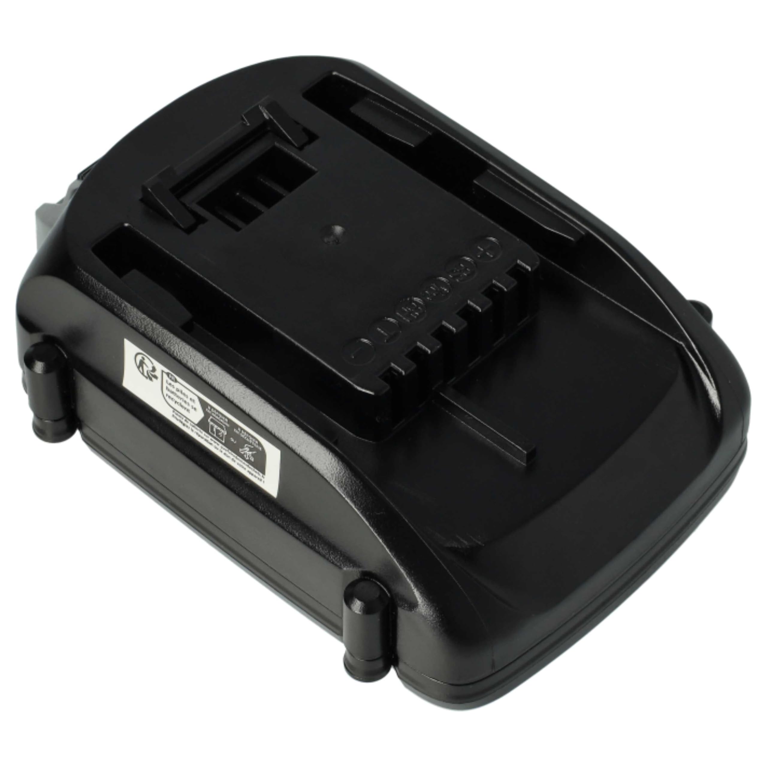 vhbw 2x batteria compatibile con DeltaFox Grizzly 2040, 2020, 80001147, 80001146 utensile elettrico (2000 mAh, Li-Ion, 18 V)