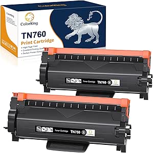PRINPUSE Cartuccia Toner TN760 Compatibile Per Brother TN760 TN730 TN - Foto 10