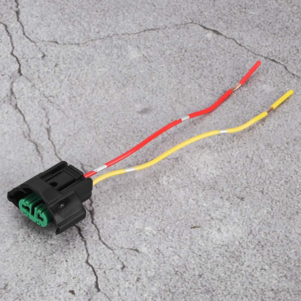 Presa per cablaggio adattatore femmina, 2 pezzi Auto moto Presa per cablaggio adattatore femmina Base portalampada Lampadina Connettore cavo femmina per H8 H9 H11