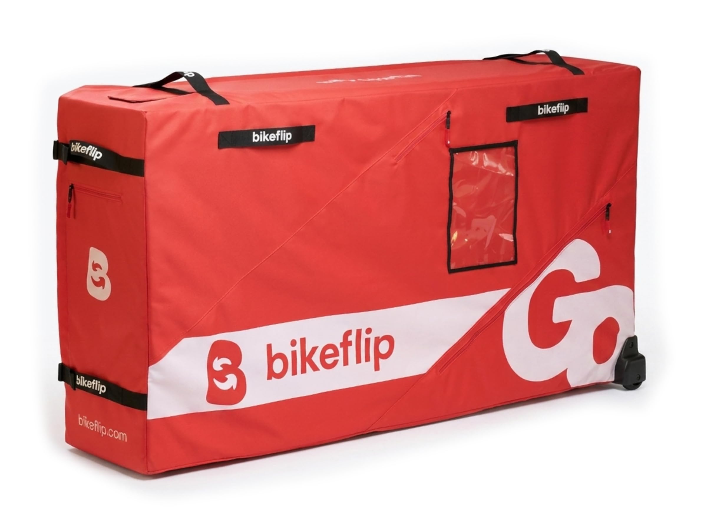 Go Borsa da Trasporto Impermeabile e leggera per Biciclette, Sacca contenitiva per Bikeflip Box Standard e Pro, Trolley con Maniglie e ruote, Valigia per Trasporto Bici (MEDIUM (158x37x86cm))