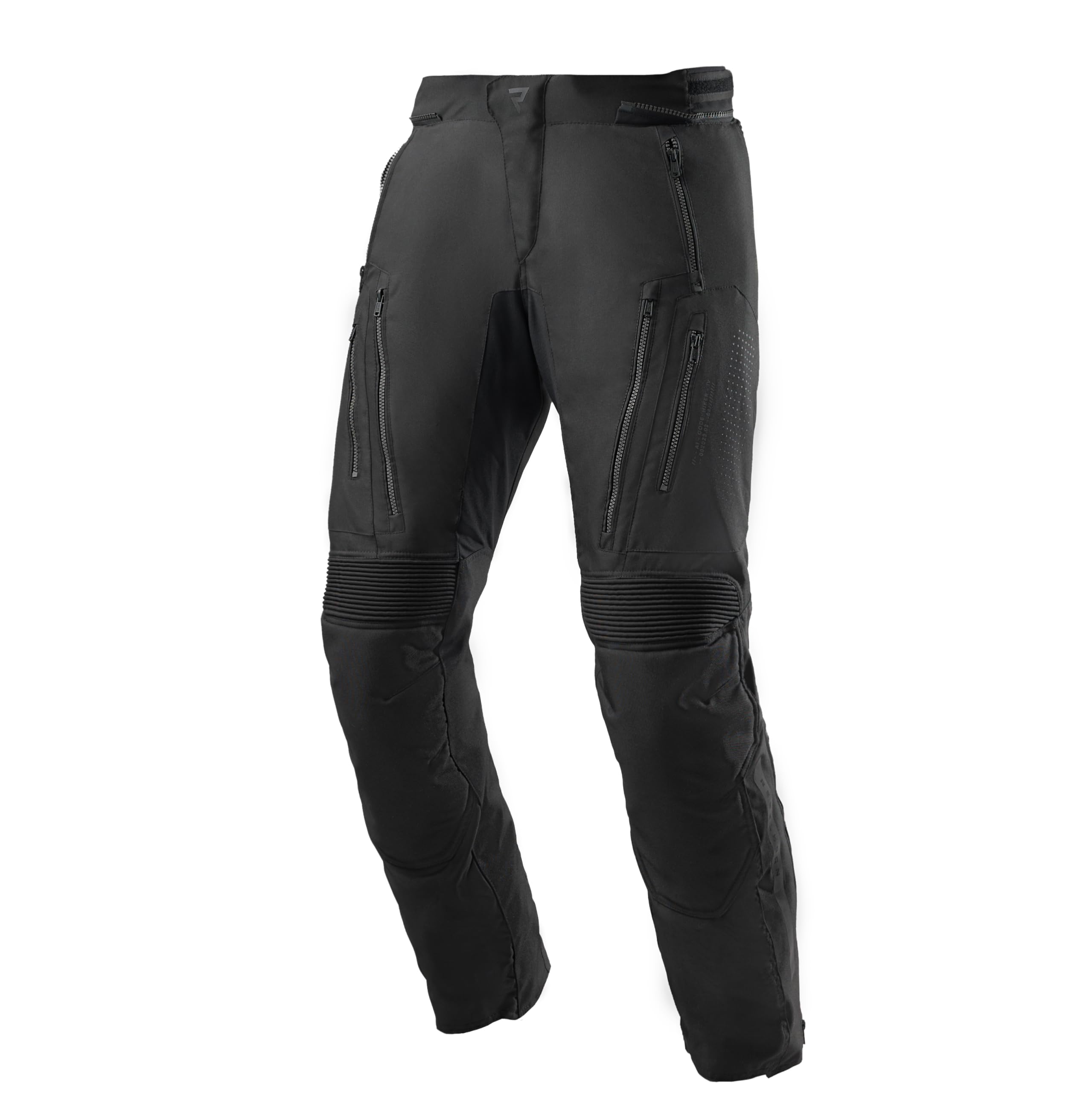 REBELHORN Hiker IV Pantaloni da Moto Uomo | Tessile | Protezioni per Ginocchia e Fianchi Livello 2 | Membrana HydraShield | Canali di Ventilazione | 3 Lunghezze delle Gambe | Taglie Fino a 10XL