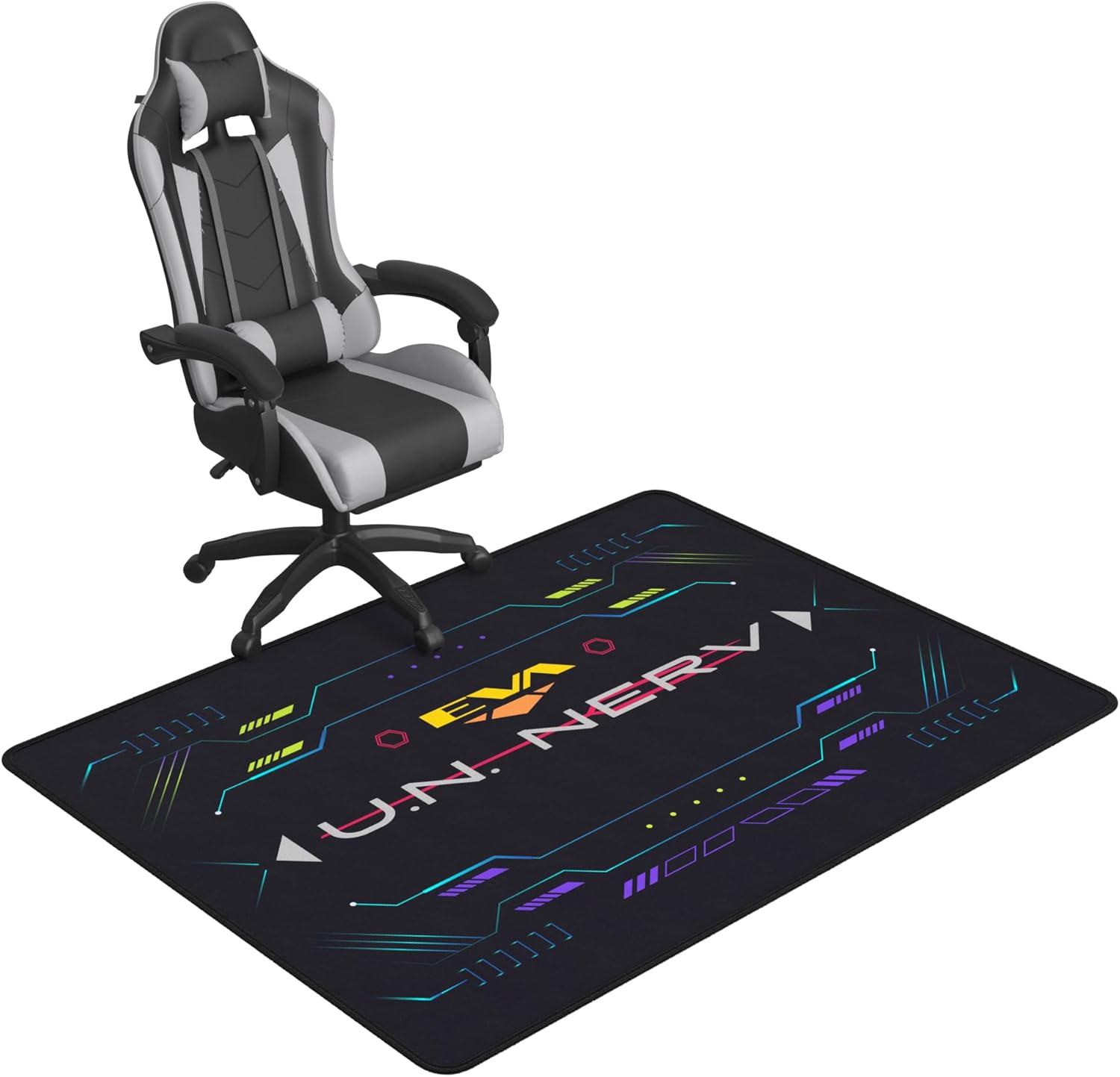 Neon Genesis Evangelion Non-Slip Floor Chair Mat 35"×47" for Gaming Chair Mat
